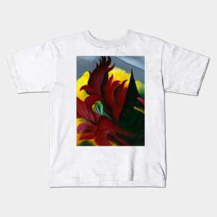 High Resolution Georgia O'Keeffe Painting Red Maple 1922 Kids T-Shirt